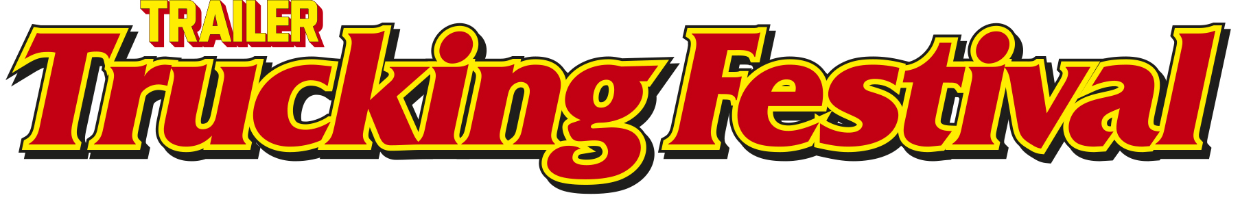 Trailer Trucking Festival – logo, horizontal